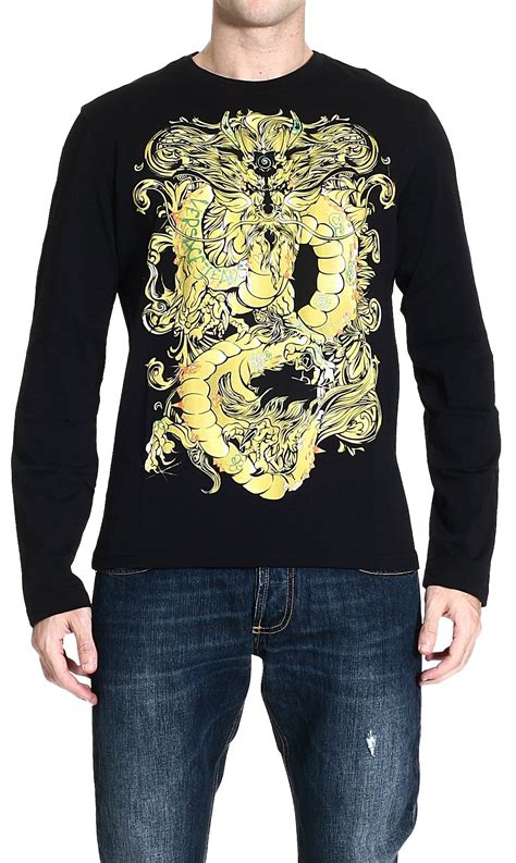 maglia versace jeans drago|versace jeans black.